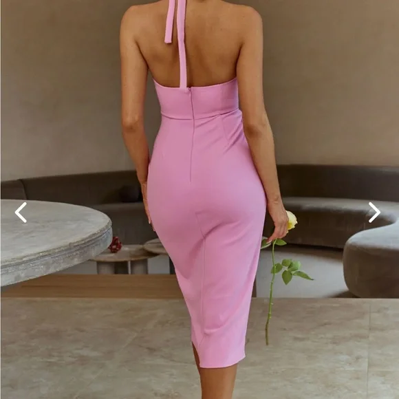 slim fit dress slacks Entangled Backless Halter Maxi Dress Chocolate– Selfie Leslie